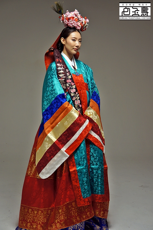 개성지방 전통혼례 머리장식 - 화관궤계 | 인스티즈