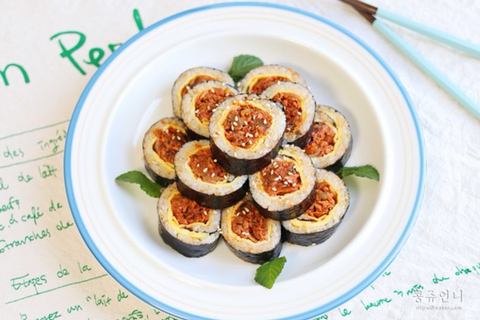 김밥푸드 이미지