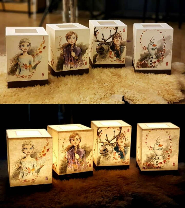 디즈니 코리아가 겨울왕국 제작진한테 준 연등 | 인스티즈