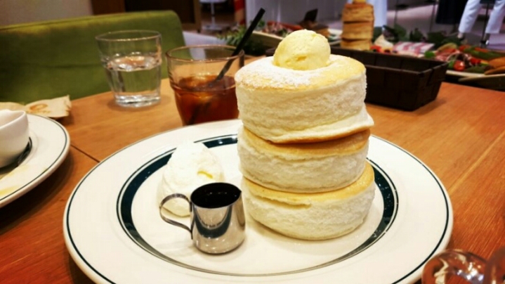 수플레 팬케이크 움짤 gif | 인스티즈