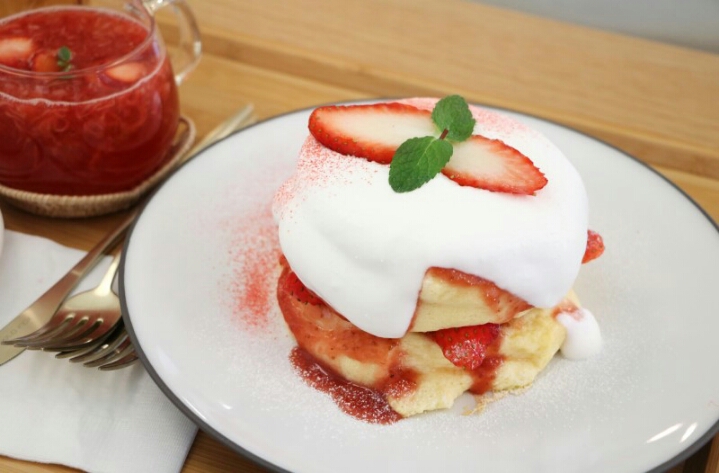 수플레 팬케이크 움짤 gif | 인스티즈