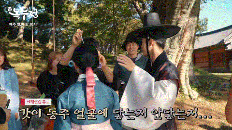 [조선로코녹두전] 긴장이 영상을 뚫고 나오는 장동윤 김소현 키스신 메이킹 | 인스티즈