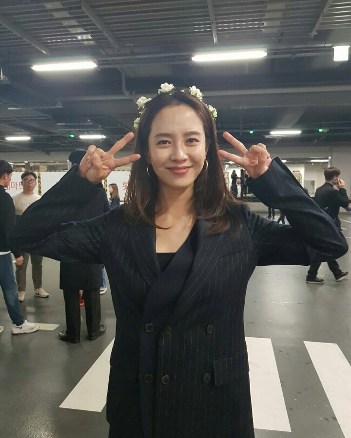 겁나 설레는 송지효 팬서비스.gif | 인스티즈