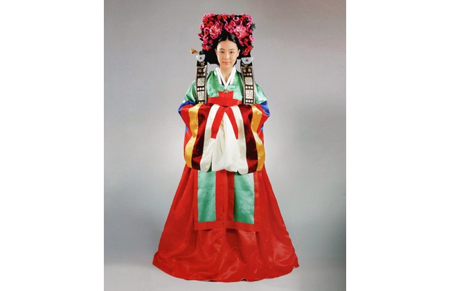 개성지방 전통혼례 머리장식 - 화관궤계 | 인스티즈