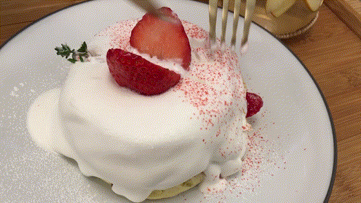 수플레 팬케이크 움짤 gif | 인스티즈