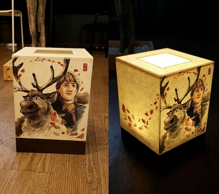 디즈니 코리아가 겨울왕국 제작진한테 준 연등 | 인스티즈