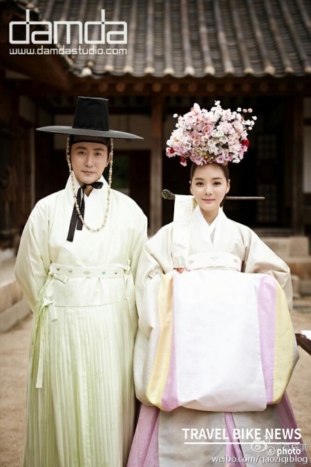 개성지방 전통혼례 머리장식 - 화관궤계 | 인스티즈