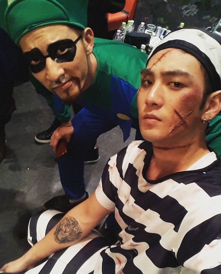 무대에서 할로윈 분장한 아이돌들 | 인스티즈