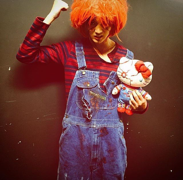 무대에서 할로윈 분장한 아이돌들 | 인스티즈