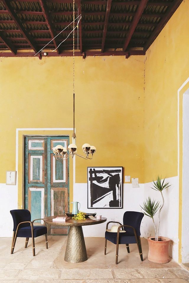 옐로우를 활용한 컬러 인테리어 | 인스티즈