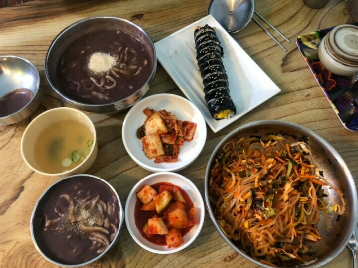 전통팥죽 이미지