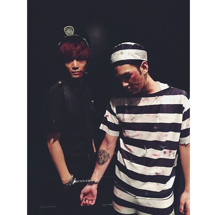 무대에서 할로윈 분장한 아이돌들 | 인스티즈