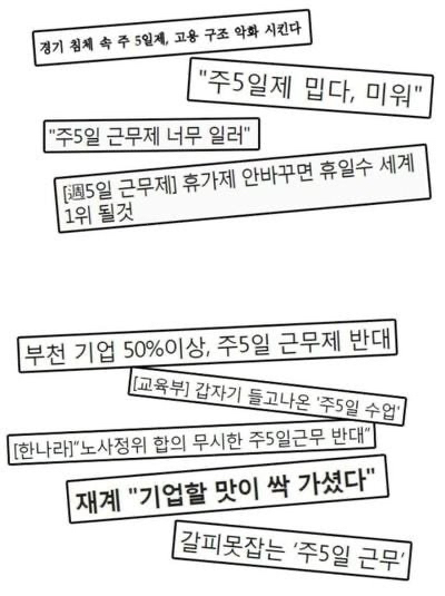 주5일제 실시 당시 언론 반응.JPG | 인스티즈