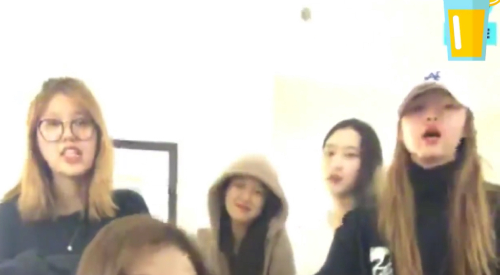 브이앱 중 악플러에게 일침 날리는 오마이걸 멤버들 | 인스티즈