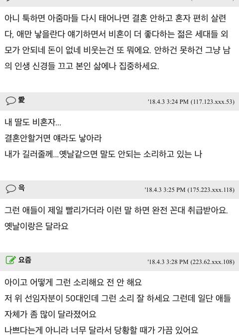 2030 비혼하겠다는 애들 많나봐요 | 인스티즈