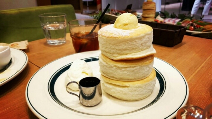 수플레 팬케이크 움짤 gif | 인스티즈