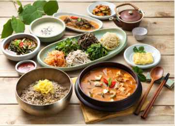 봄날의 보리밥 이미지