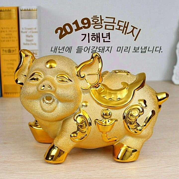 황금돼지 이미지