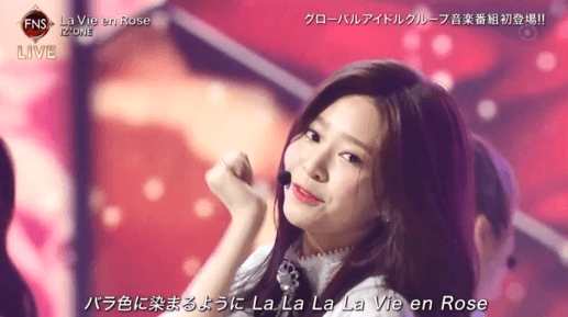 아이즈원 FNS 무대.gif | 인스티즈