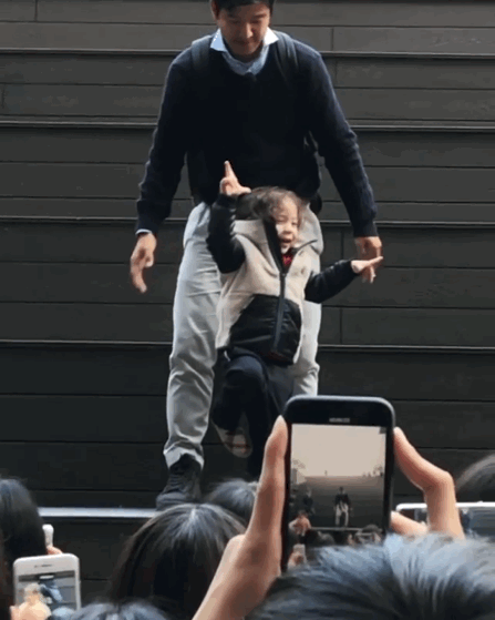 숭실대에서 팬미팅하는 아이둘 | 인스티즈