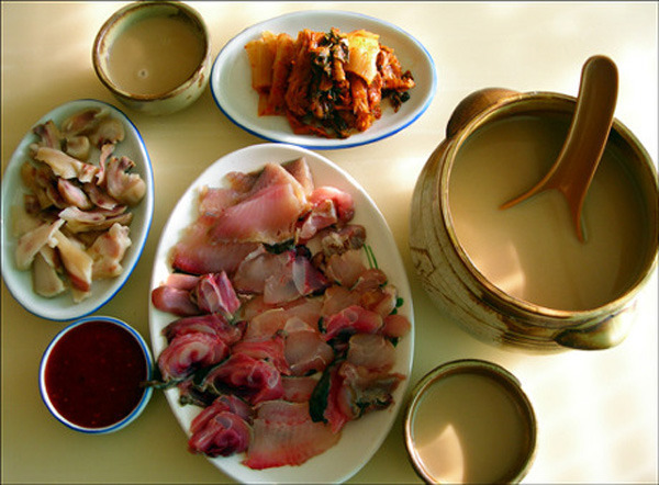 전라도음식 홍탁삼합 | 인스티즈