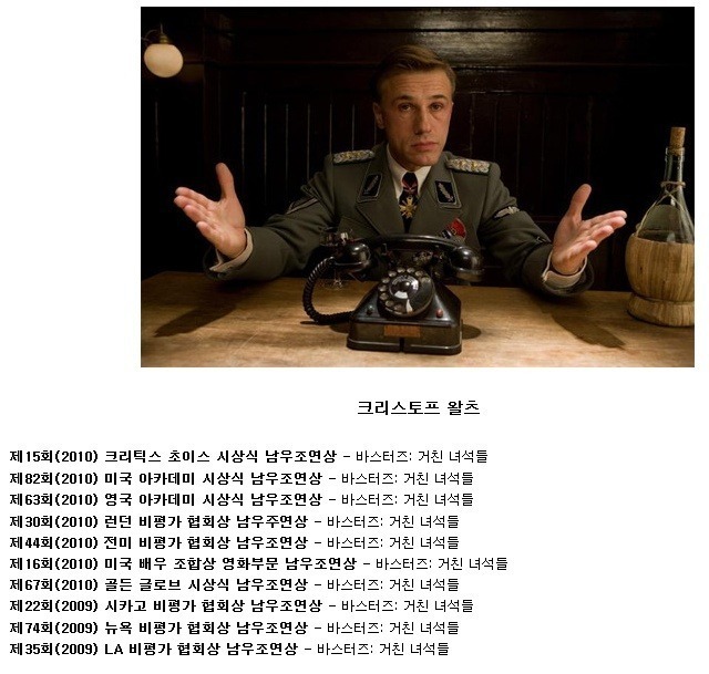 두 영화가 같은 해에 개봉했다면 남우조연상을 탔을것같은 배우는? | 인스티즈