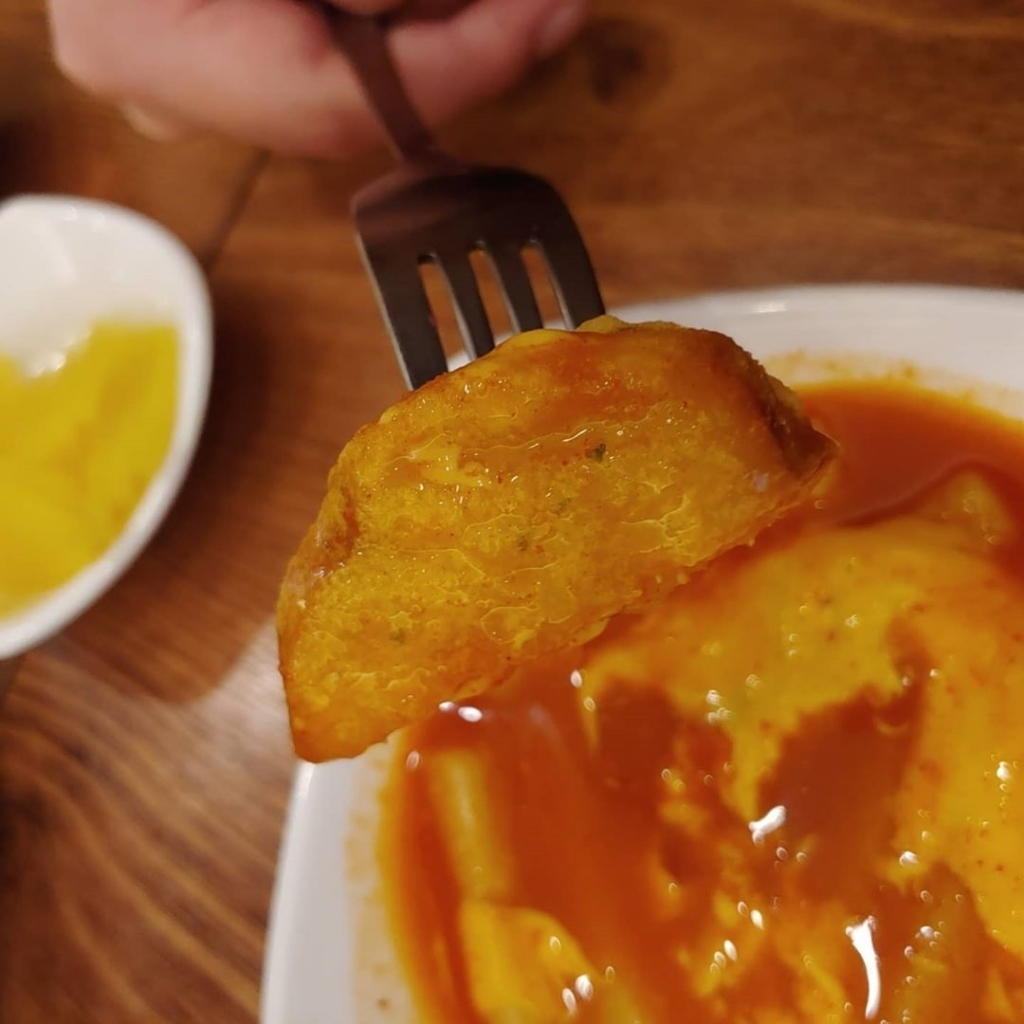 떡볶이 국물에 고구마튀김.........jpg | 인스티즈