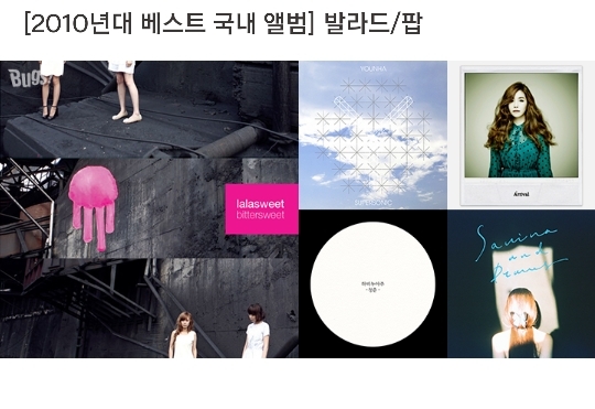 벅스 선정 2010년대 최고의 앨범 목록 .jpg | 인스티즈