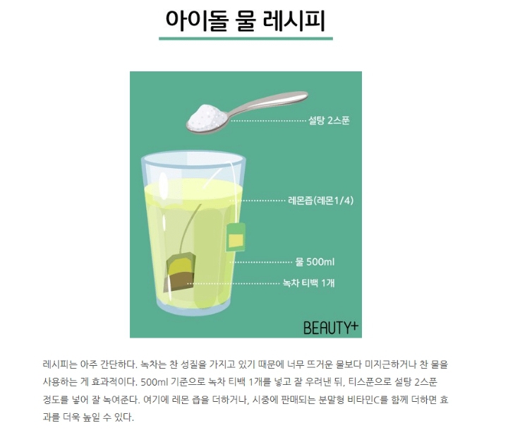 아이돌이 마시는 물 | 인스티즈