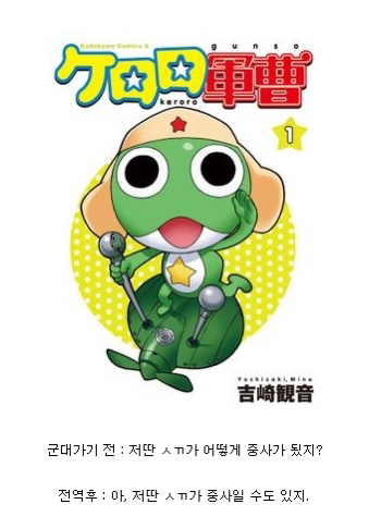 개구리중사 케로로 본 사람들 공감.jpg | 인스티즈
