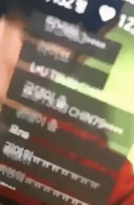 연예인 브이앱과 인스타 댓글 달리는 속도 .gif | 인스티즈