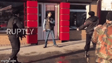 러시아식 자살시도 진압.gif | 인스티즈