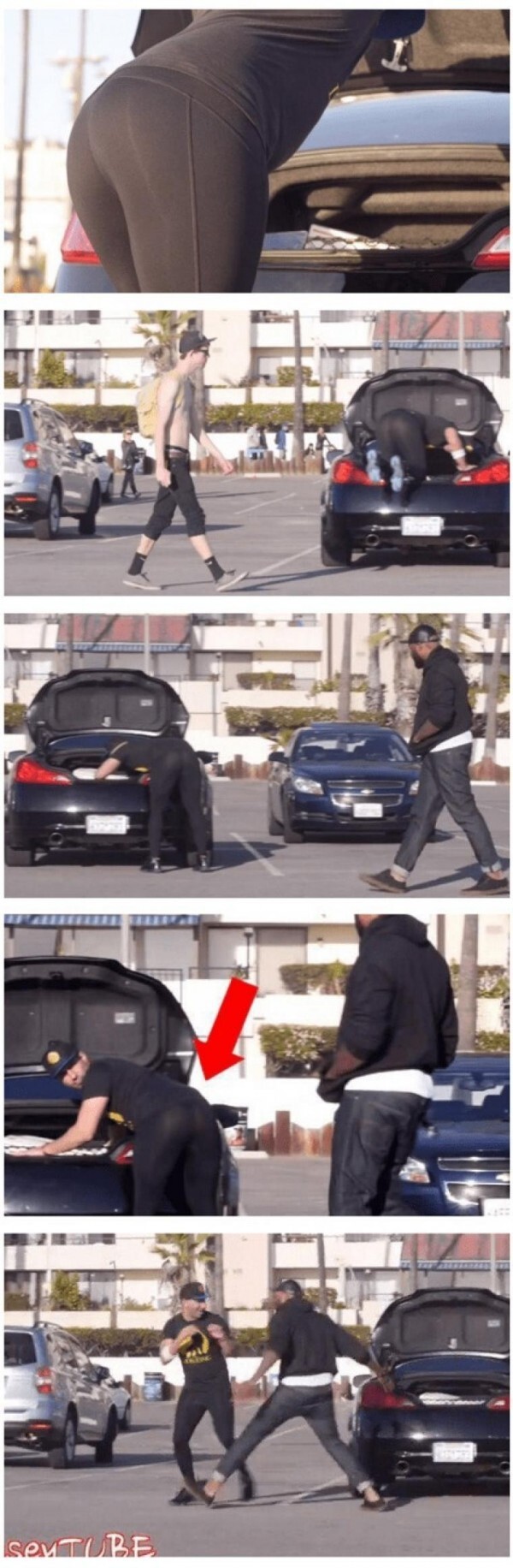 야외 주차장에서 요가 레깅스 입었다는 이유로 폭행 당할 뻔 | 인스티즈