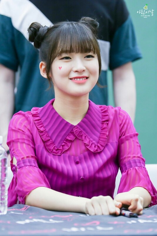 오마이걸 아린이 최고의 헤어 스타일은? | 인스티즈