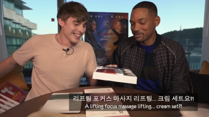 한국의 뷰티케어 제품을 처음 본 윌 스미스 | 인스티즈