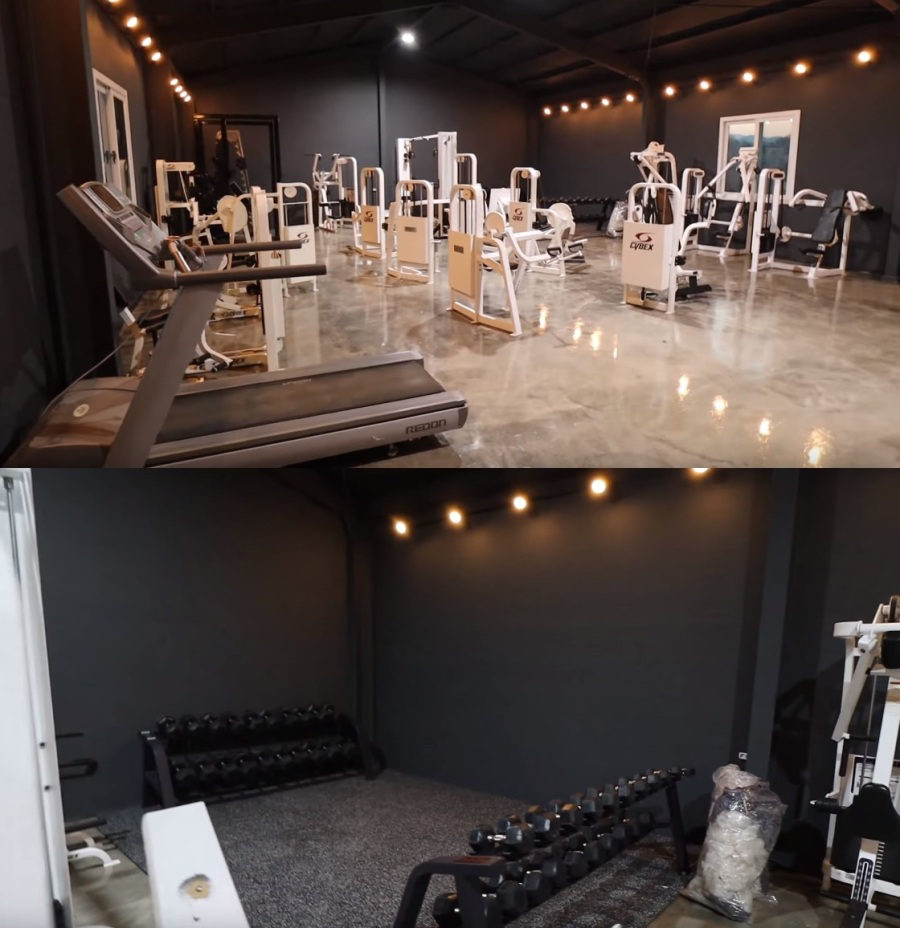 운동 유튜버 키다리형 개인 헬스장.jpg | 인스티즈