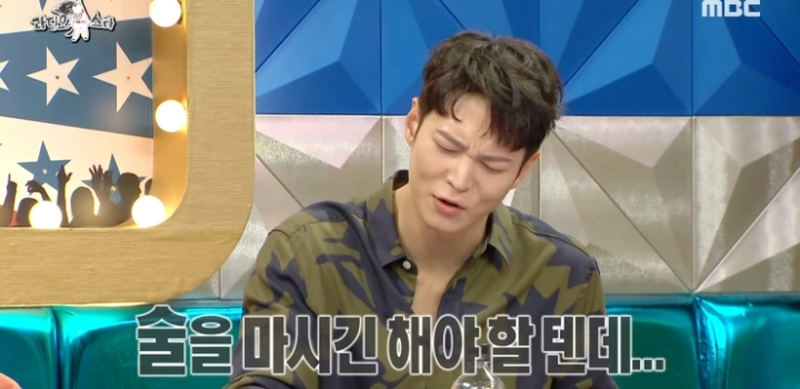 김희선 앞에서 와인 한 잔 마시고 바로 기절한 주원.jpg | 인스티즈