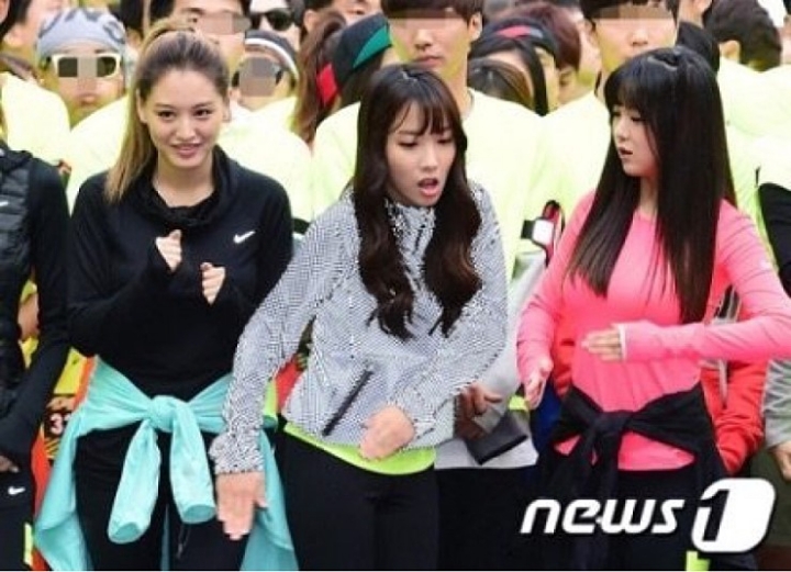 합성이다 아니다로 의견 갈렸던 지숙 사진.jpg | 인스티즈