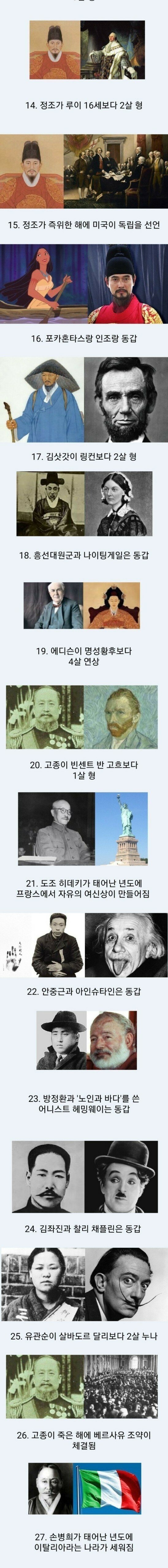 신기한 역사 사실들.jpg | 인스티즈