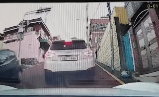 [블박] 풀악셀 후진 대참사.gif | 인스티즈