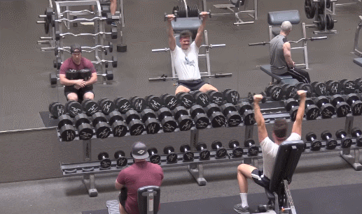 헬스장 트레이너 소환술.gif | 인스티즈