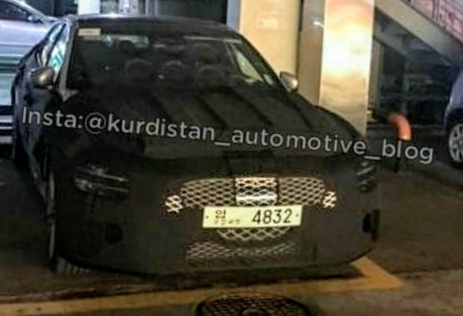 2021 제네시스 G70 페이스리프트 스파이샷 | 인스티즈