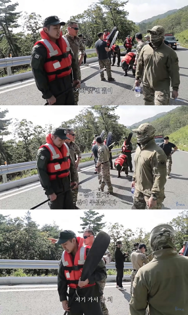 가짜사나이2 샘김에게 실망한 로건교관 | 인스티즈