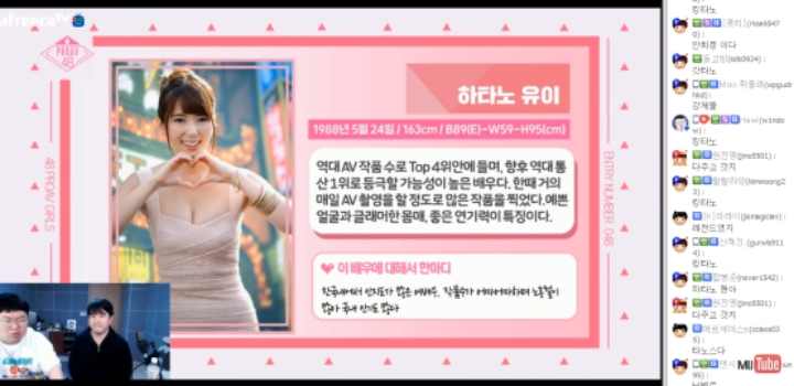 일본인 &amp; 한국인이 PICK한 24인의 AV배우들 jpg | 인스티즈