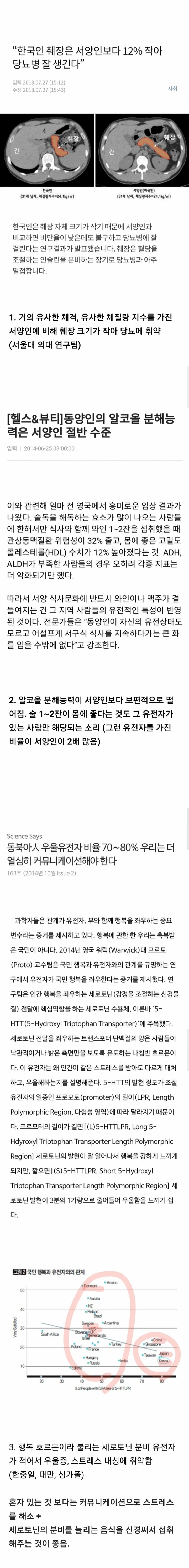 동양인이 서양인처럼 먹으면 골로 가는 이유.JPG | 인스티즈