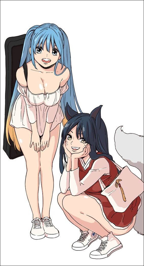 뷰티풀군바리 작가 데뷔전에 그렸던 롤 인벤 팬아트 시절ㄷㄷㄷ.jpg | 인스티즈