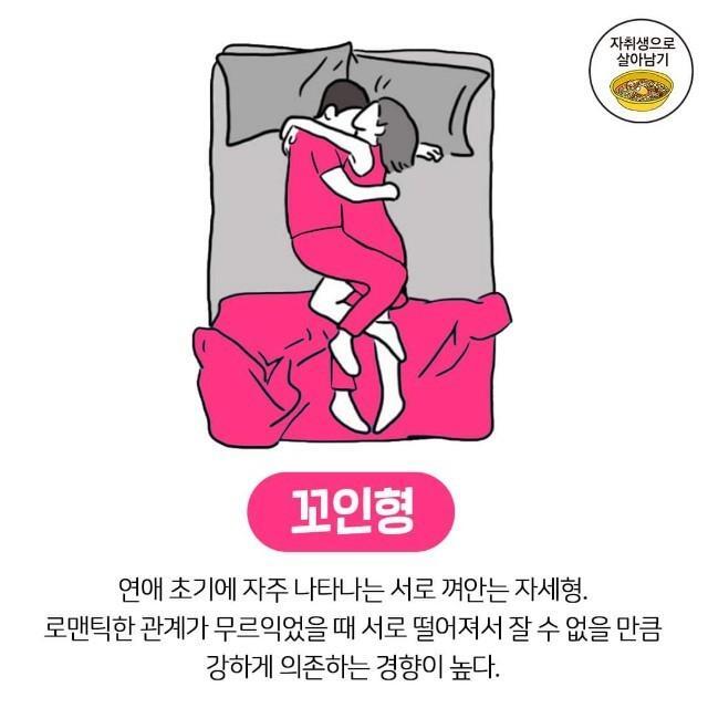 잠자는 자세 유형 | 인스티즈