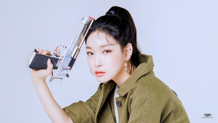 앞머리있는 청하 | 인스티즈