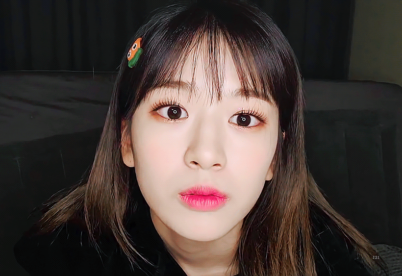 갤럭시 s20으로 촬영한 아이즈원 안유진 브이앱 | 인스티즈