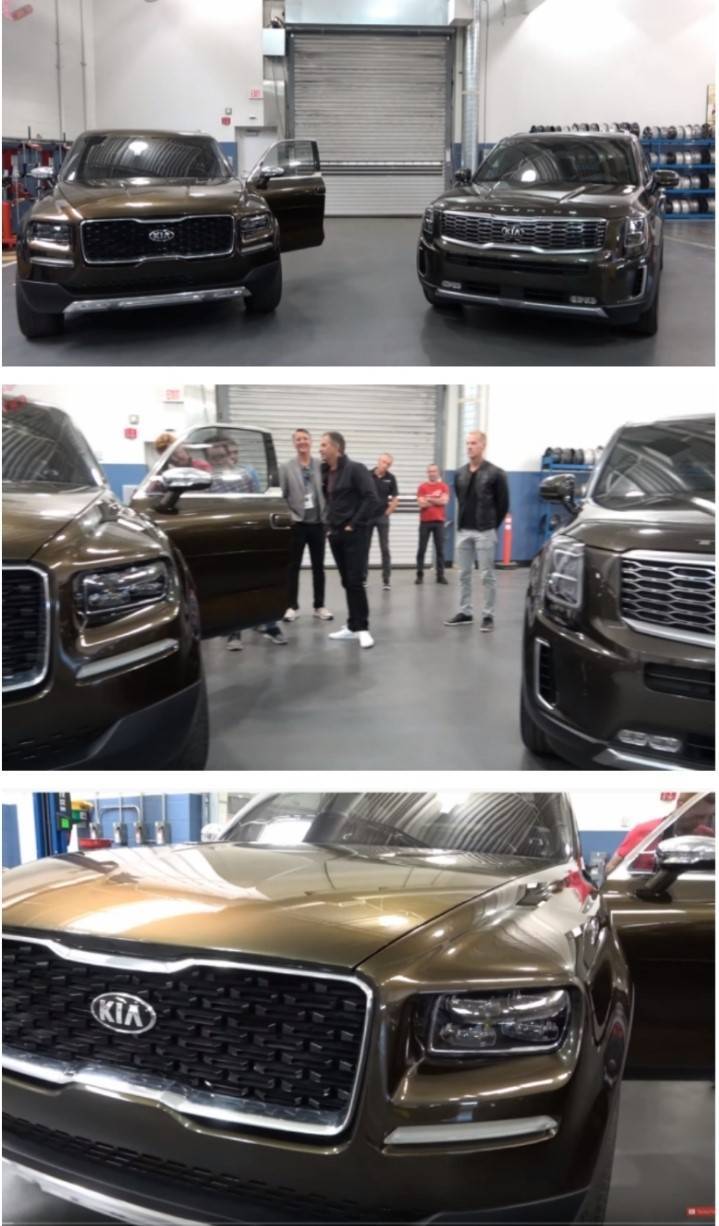 기아차 텔루라이드 컨셉카 vs 양산카.JPG | 인스티즈